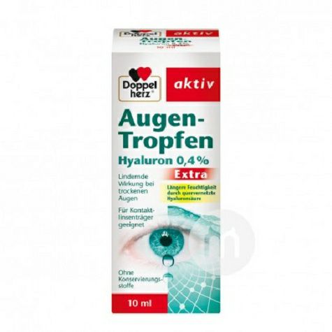 Doppelherz 독일 Eye Care 히알루론산 0.4 % ...