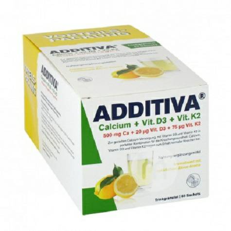 ADDITIVA 독일칼슘 + 비타민 D3 + 비타민 K2 과립 ...