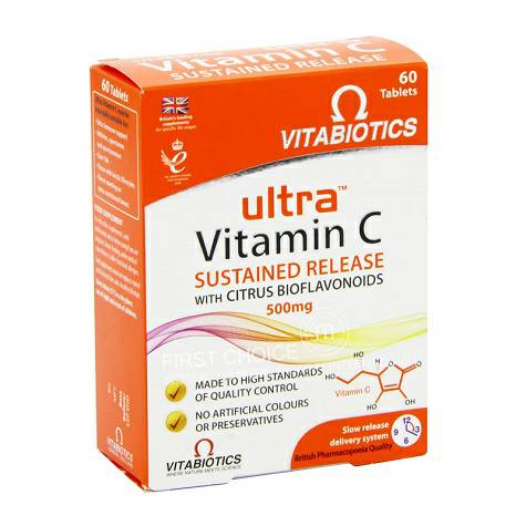 Vitabiotics 영국울트라복합비타민 C 60 알해외판