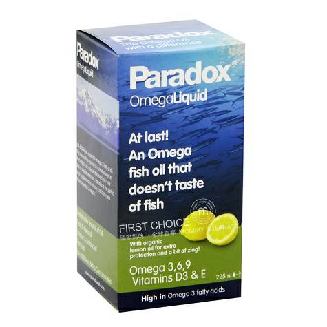 Paradox 영국액체심해,생선기름해외판