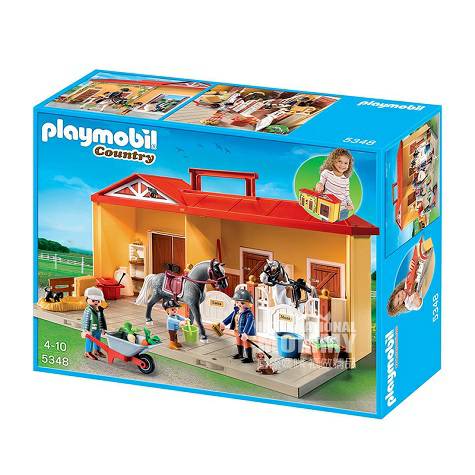 Playmobil 독일 Mobi World 휴대용말농장세트해외판
