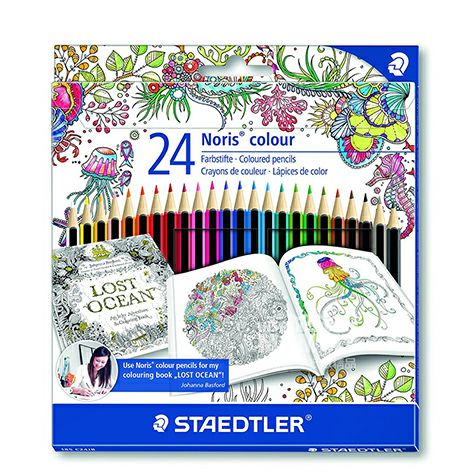 STAEDTLER 독일 Johanna Besford Edition 24 색유성컬러연필해외판