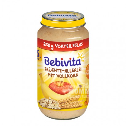 Bebivita 독일바나나사과곡물혼합진흙 6 개월이상 250g 해외버전