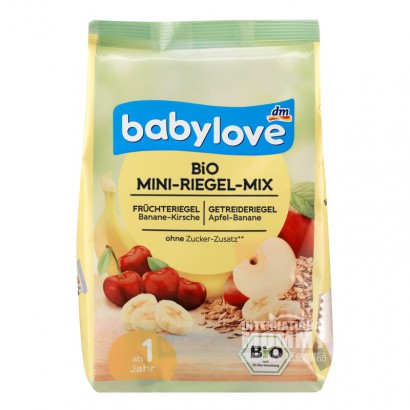 Babylove 독일유기농사과바나나체리과일스트립 1 세이상해외버전