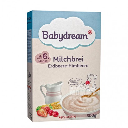 [2 장] Babydream 독일밀크딸기복분자쌀국수 6 개월이상해외버전