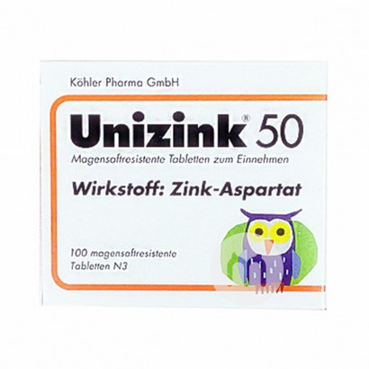 Unizink 독일 Unizink 어린이아연수용성정제 1 년이상 100 정해외판