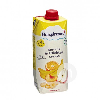 Babydream 독일유기농바나나사과오렌지주스 500ml 해외버전