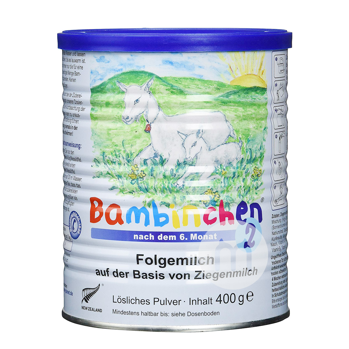 Bambinchen 독일블루플래닛염소분유 2 단계 * 6 해외버...