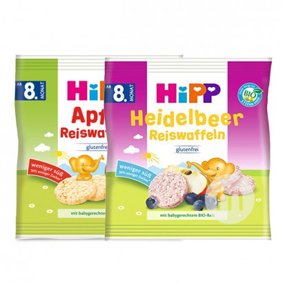 [4 개] HiPP 독일유기자연몰떡애플맛 * 2 + 블루베리맛 ...