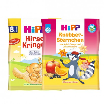 [4 개] HiPP 독일유기농기장타코 * 2 + 유기농스타바삭한...