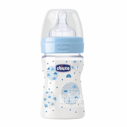 Chicco 이탈리아베이비광대 PPL 플라스틱젖병 150 ml 실리카겔젖꼭지 0 개월이상해외판