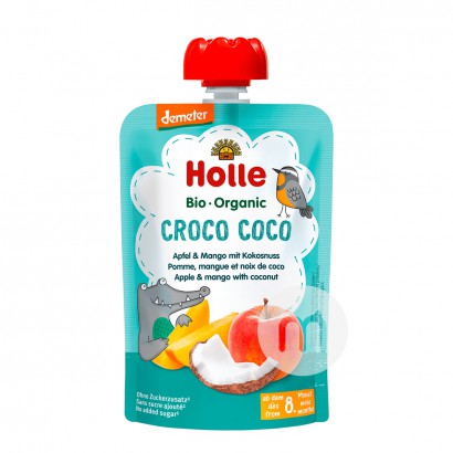 Holle 독일y 유기농애플망고코코넛퓨레 100g * 6 해외버전