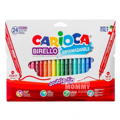 CARIOCA 이탈리아어린이수채화펜해외판 24 색세트