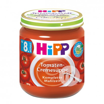 [6 개] HiPP 독일유기농토마토크림퓨레 8 개월이상해외판