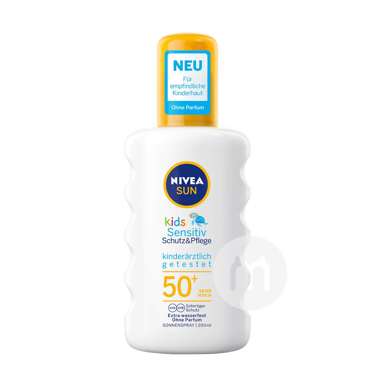 NIVEA 독일어린이무알레르기방수선스크린스프레이 SPF50 + ...