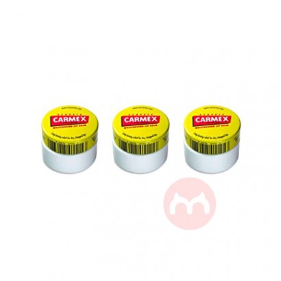 Carmex 카멕스 아메리칸 통조림 클래식 립밤 3종 세트(3×8.4 ml) 해외 오리지날 버전